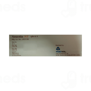 Neurotin Nt Tablet 10