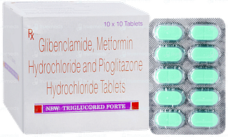 Triglucored Forte New Tablet 10