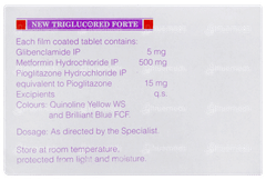 Triglucored Forte New Tablet 10
