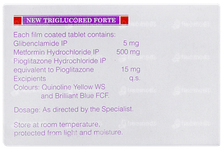 Triglucored Forte New Tablet 10