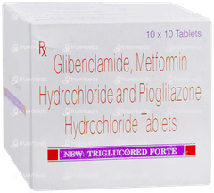 Triglucored Forte New Tablet 10