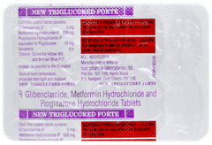 Triglucored Forte New Tablet 10