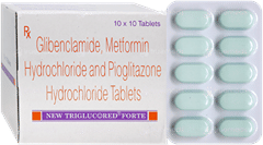 Triglucored Forte New Tablet 10 Triglucored Forte New Tablet 10