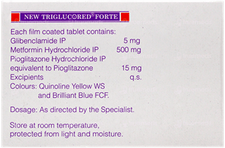 Triglucored Forte New Tablet 10