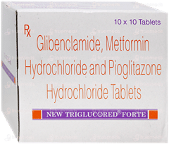 Triglucored Forte New Tablet 10 Triglucored Forte New Tablet 10