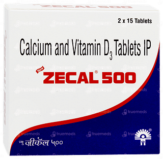 New Zecal 500 Tablet 15