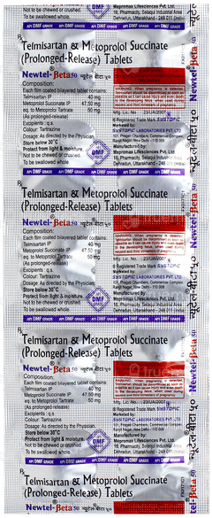 Newtel Beta 50 Tablet 10 Newtel Beta 50 Tablet 10