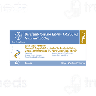 Nexavar 200mg Tablet 60