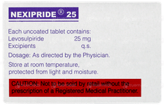 Nexipride 25 Tablet 10