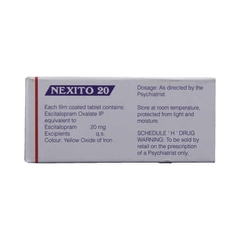 Nexito 20 Tablet 10