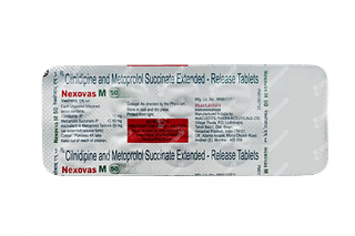 Nexovas M 10/50 MG Tablet Er  10