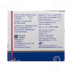 Nextril 50 MG Tablet 10