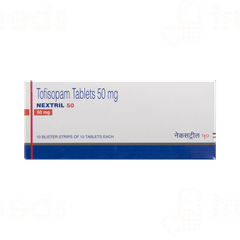 Nextril 50 MG Tablet 10