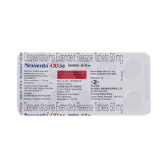 Nexvenla Od 50 MG Tablet 10