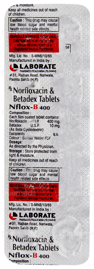 Nflox B 400 Tablet 10