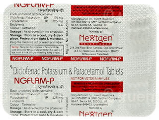 Ngflam P 50/325 Mg Tablet 10