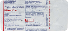 Ngsart 40 Mg Tablet 10