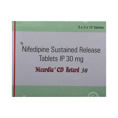 Nicardia Cd Retard 30 Tablet 10