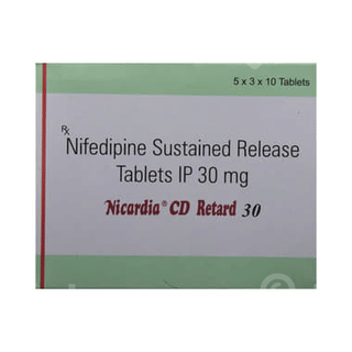 Nicardia Cd Retard 30 Tablet 10