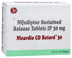 Nicardia Cd Retard 30 Tablet 10