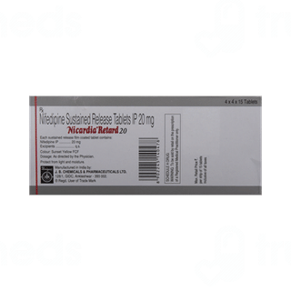 Nicardia Retard 20 Tablet 15