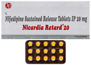 Nicardia Retard 20 Tablet 15