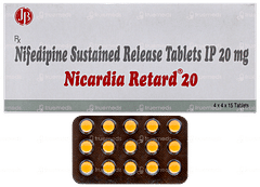 Nicardia Retard 20 Tablet 15