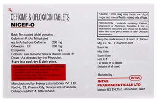 Nicef O Tablet 10