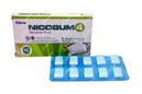 Nicogum Fresh Mint 4 MG Sugar Free Gum 10