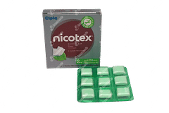 Nicotex Paan 2 MG Sugar Free Chewing Gum 9