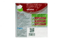 Nicotex 2mg Paan Flavour Sugar Free Nicotine Gums 9