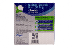 Nicotex 2mg Mint Plus Flavour Sugar Free Nicotine Gums 9