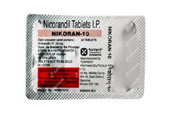 Nikoran 10mg Tablet 20 Nikoran 10mg Tablet 20