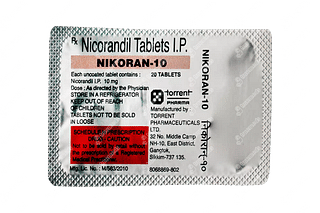 Nikoran 10mg Tablet 20