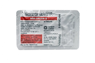 Nikoran 5 MG Tablet 20