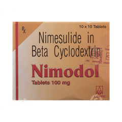 Nimodol 100mg Tablet 10