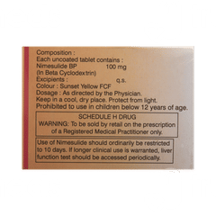 Nimodol 100mg Tablet 10