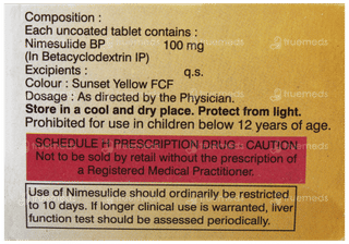 Nimodol 100Mg Tablet 10