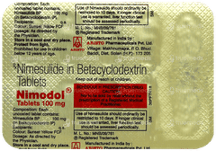 Nimodol 100Mg Tablet 10 Nimodol 100Mg Tablet 10