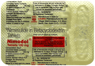Nimodol 100Mg Tablet 10