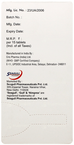 Nimprex Tablet 15 Nimprex Tablet 15