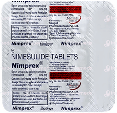 Nimprex Tablet 15 Nimprex Tablet 15