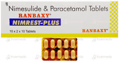 Nimrest Plus 100/325 Mg Tablet 10