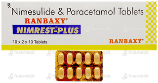 Nimrest Plus 100/325 Mg Tablet 10