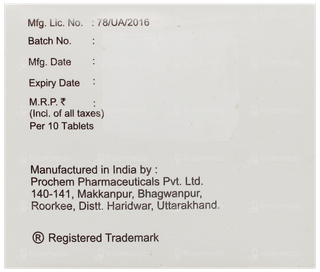 Nimrest Plus 100/325 Mg Tablet 10
