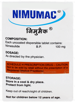 Nimumac Vanilla Flavour Tablet 10