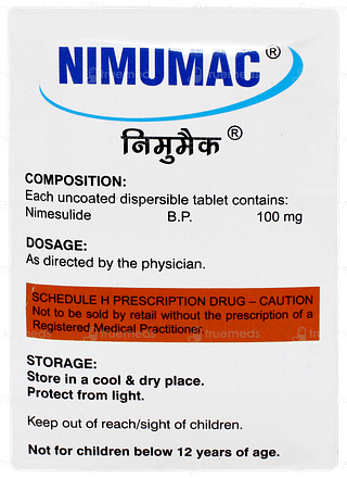 Nimumac Vanilla Flavour Tablet 10