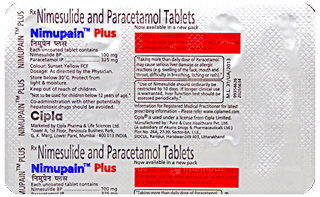 Nimupain Plus Tablet 10