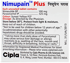 Nimupain Plus Tablet 10