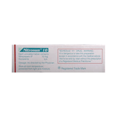 Nitrosun 10 Tablet 10